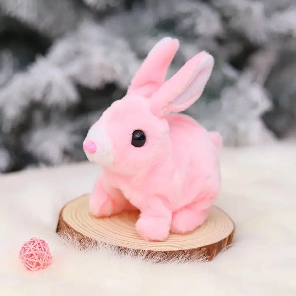 Walking & Jumping Bunny Rabbit Toy with Ear Movement & Sound