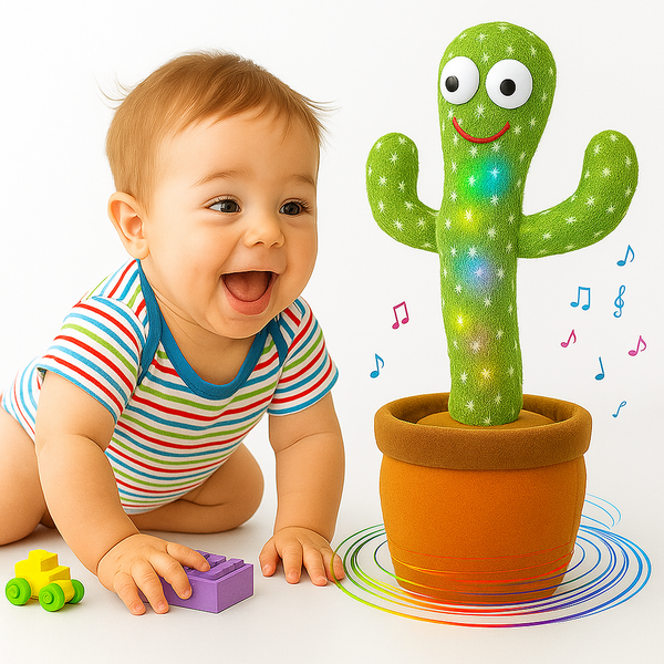 Dancing Talking Cactus Toy (Rechargeable)