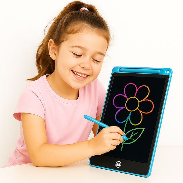 Multicolor LCD Writing Tablet Pad for Kids – Educational Drawing & Learning Toy