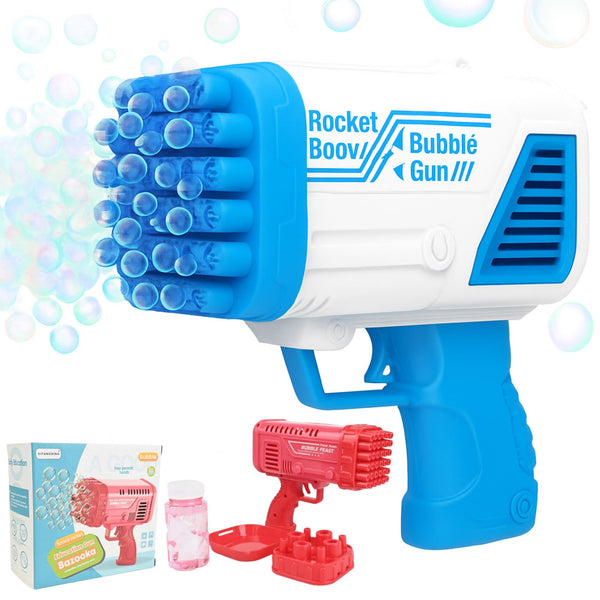 36-Hole Bazooka Bubble Gun for Kids